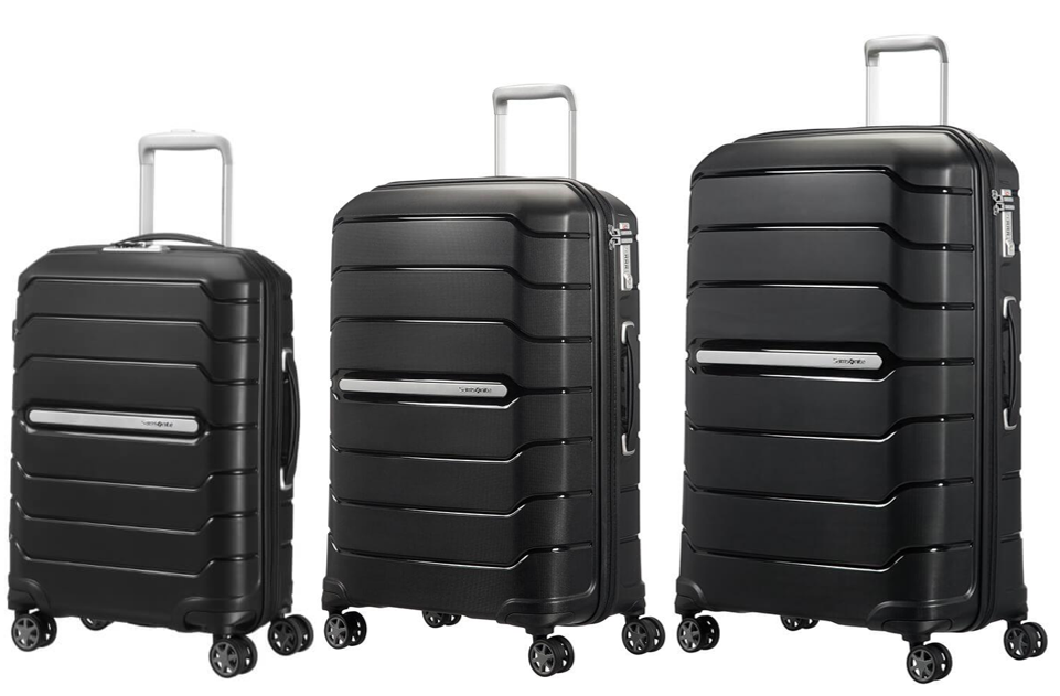 Samsonite Flux 3 Piece Suitcase Set Go Places