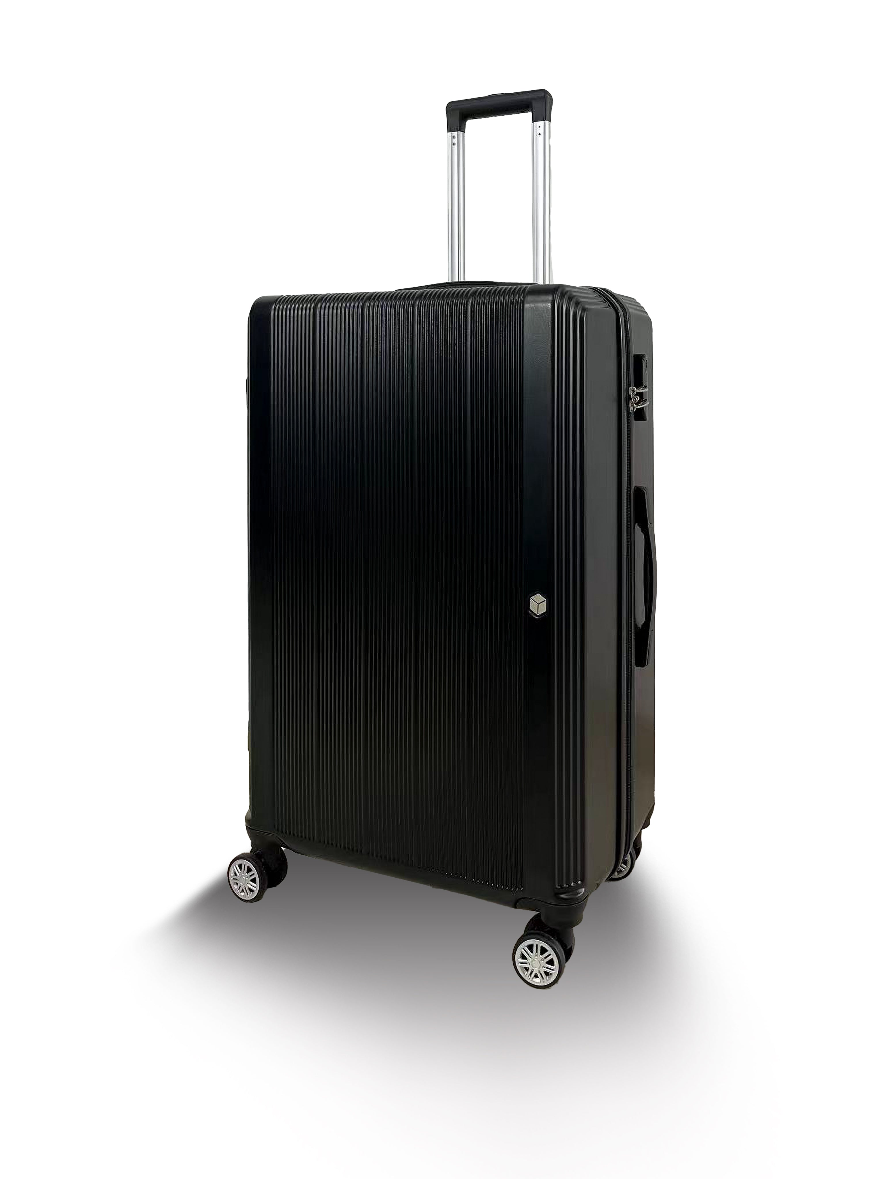 Qubed Parallel 3 Piece Suitcase Set Go Places