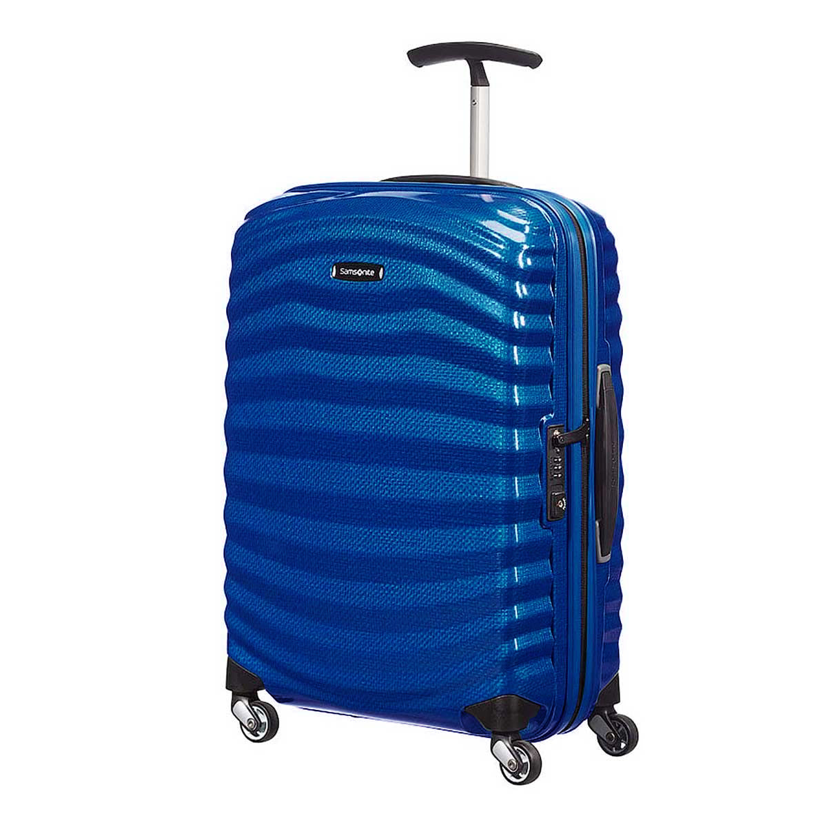 Buy Samsonite Lite Shock 55cm 4 Wheel Spinner Cabin Case Go Places