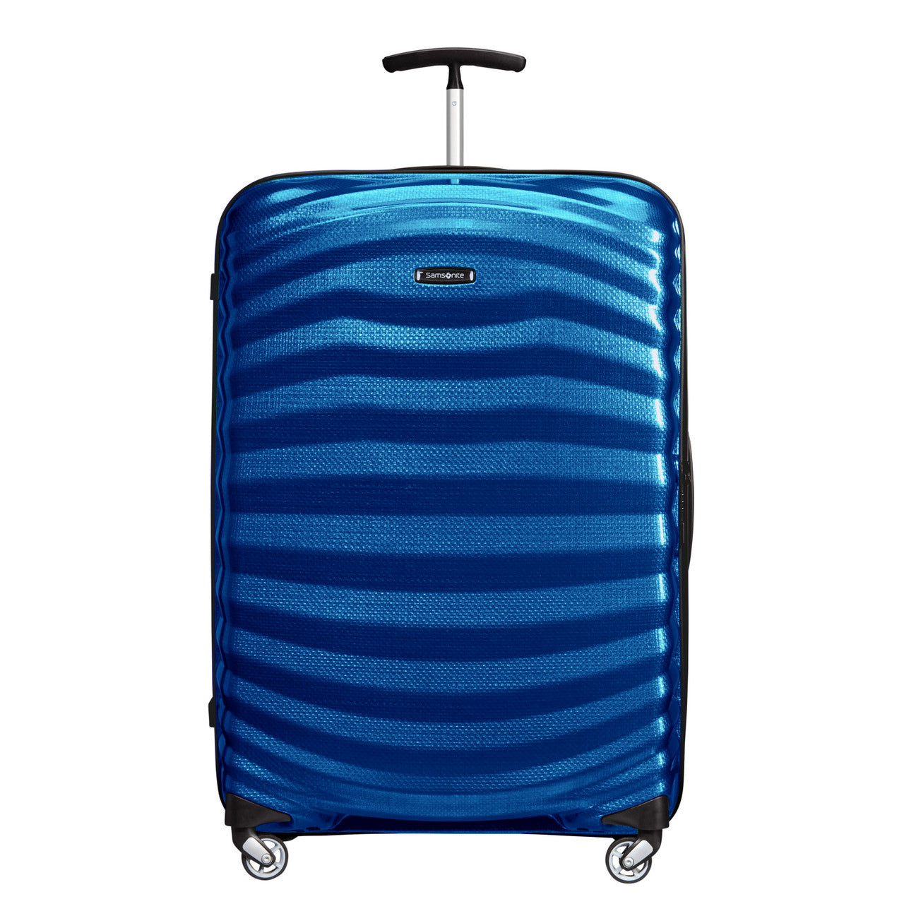 Samsonite Lite Shock 75cm 4 Wheel Spinner Large Suitcase Go Places