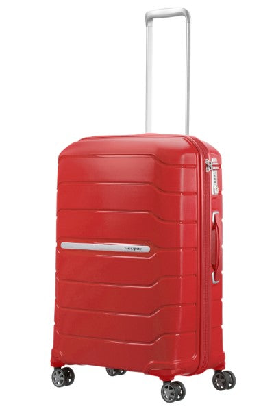 Samsonite Flux 68cm 4 Wheel Spinner Medium Suitcase Go Places