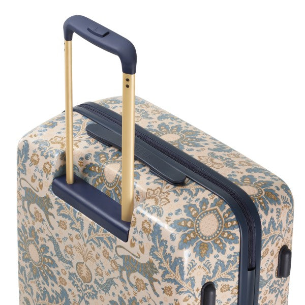 Joules Damask 76cm 4-Wheel Large Suitcase