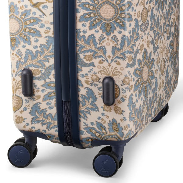 Joules Damask 76cm 4-Wheel Large Suitcase