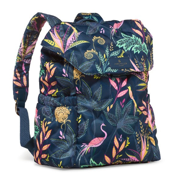 Sara Miller Botanic Paradise Quilted Backpack