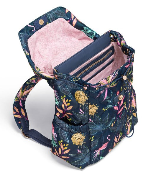 Sara Miller Botanic Paradise Quilted Backpack