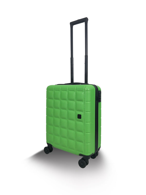 Qubed Squared 3 Piece Suitcase Set Go Places