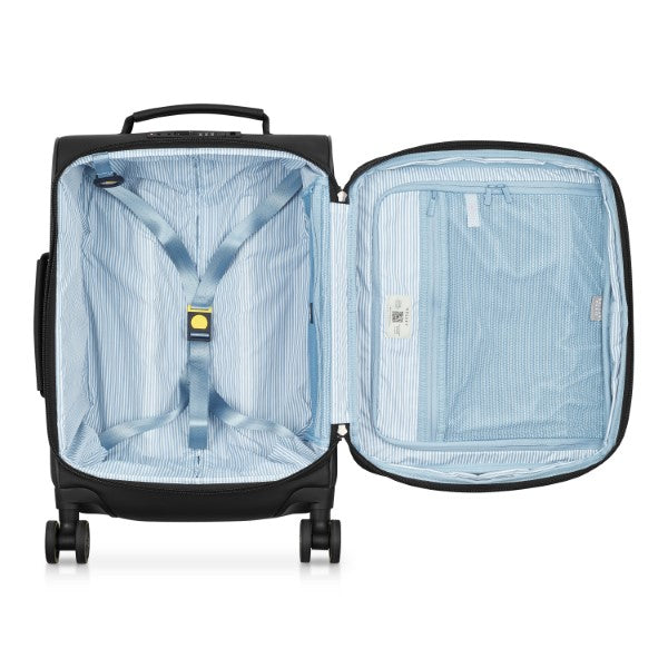 Delsey Turenne Soft 55cm 4-Wheel Expandable Cabin Case