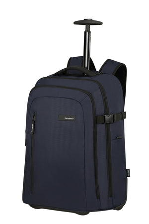 Rucksack with outlet wheels